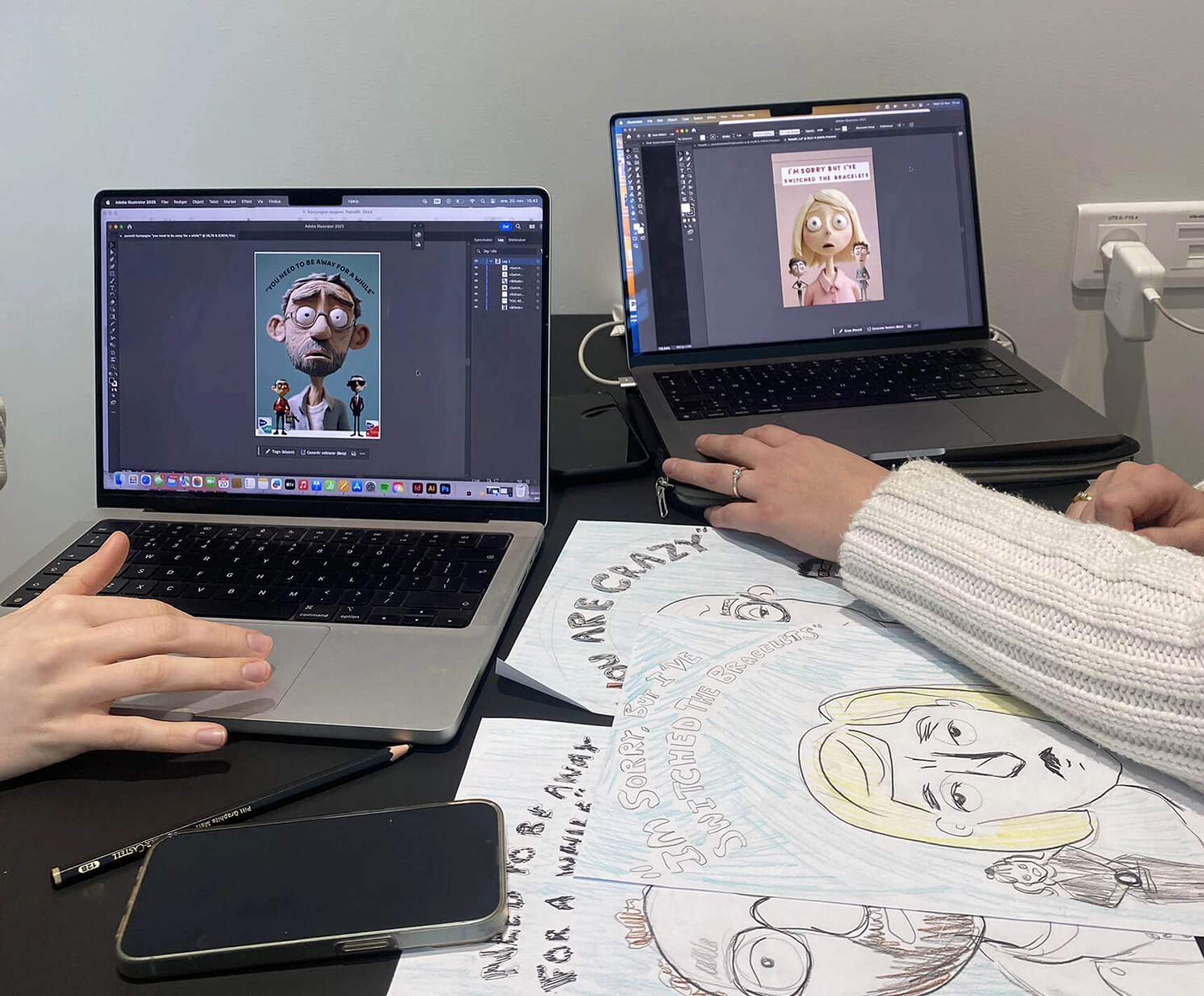 Three weeks of art direction