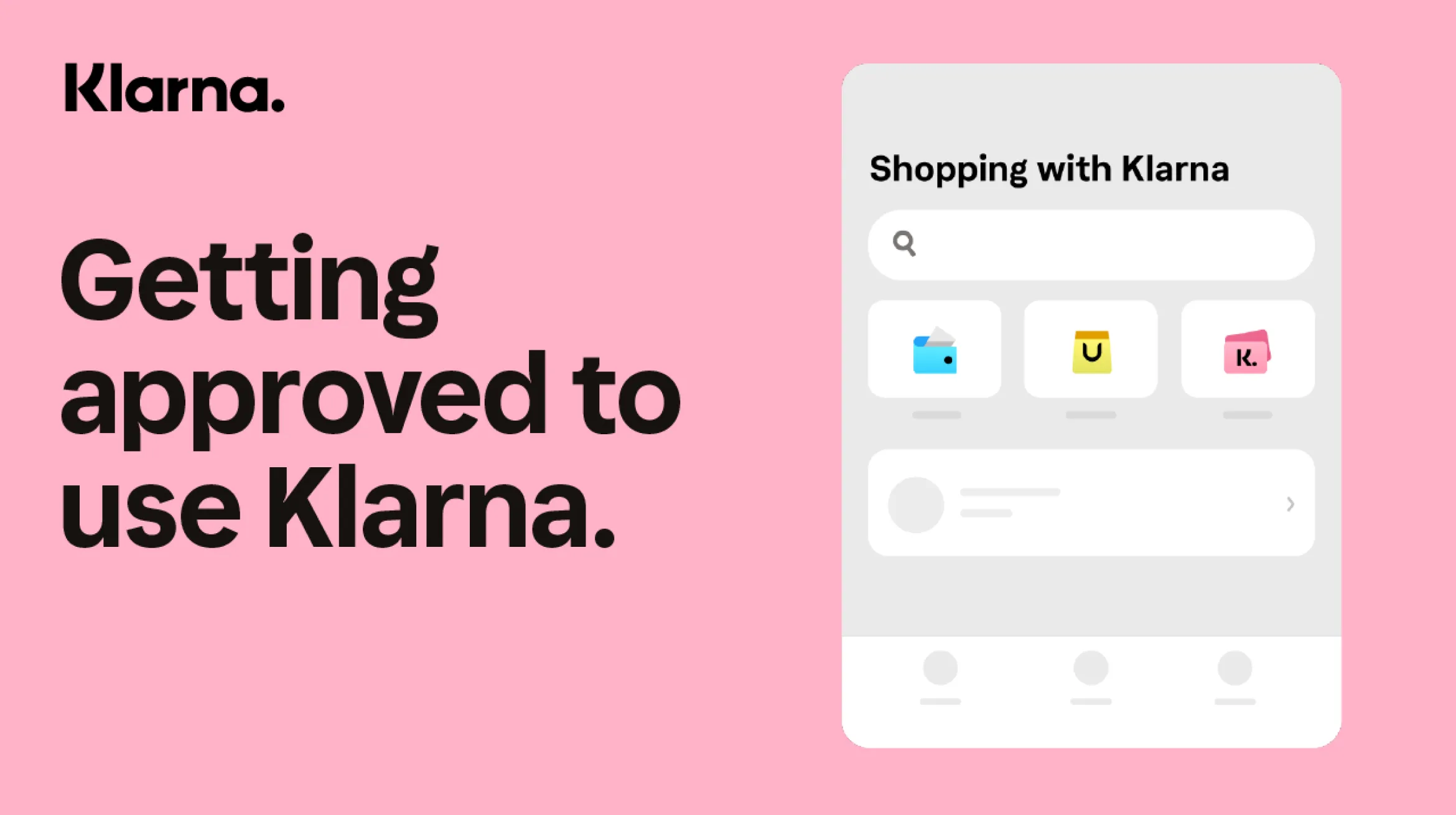 Klarna FAQ